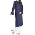 Long Kurti with bell sleeves- Blue Long Kurti with bell sleeves- Blue